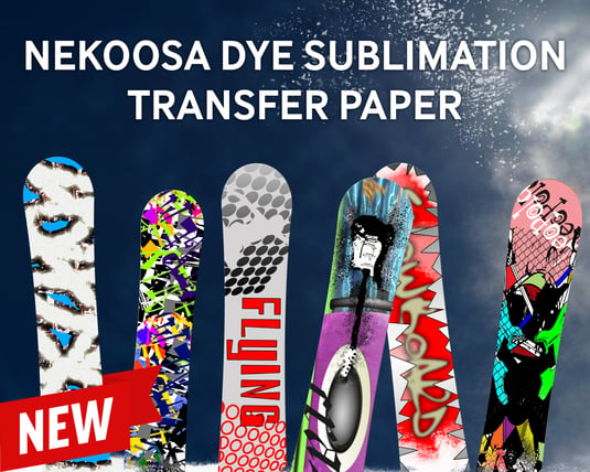 Nekoosa Launches New, Nekoosa Dye Sublimation Transfer Paper