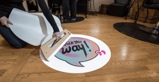 One-Step vs. Two-Step: Which Vinyl Print Media is Best for My Floor Graphic?