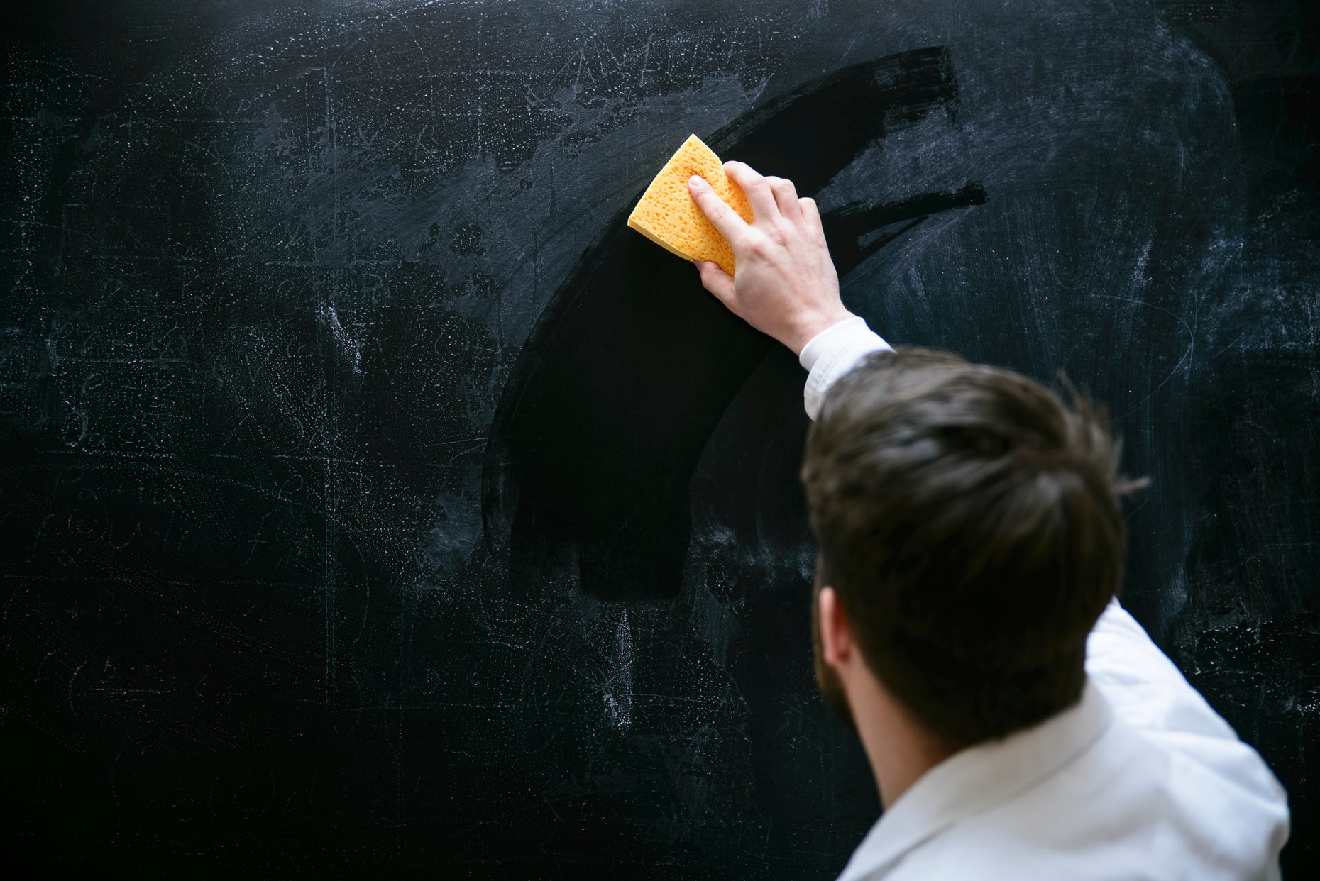 Cleaning ChalkTalk®, Removable Chalkboard Film