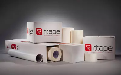 Several Roll and Boxes of RTape Application Tape 